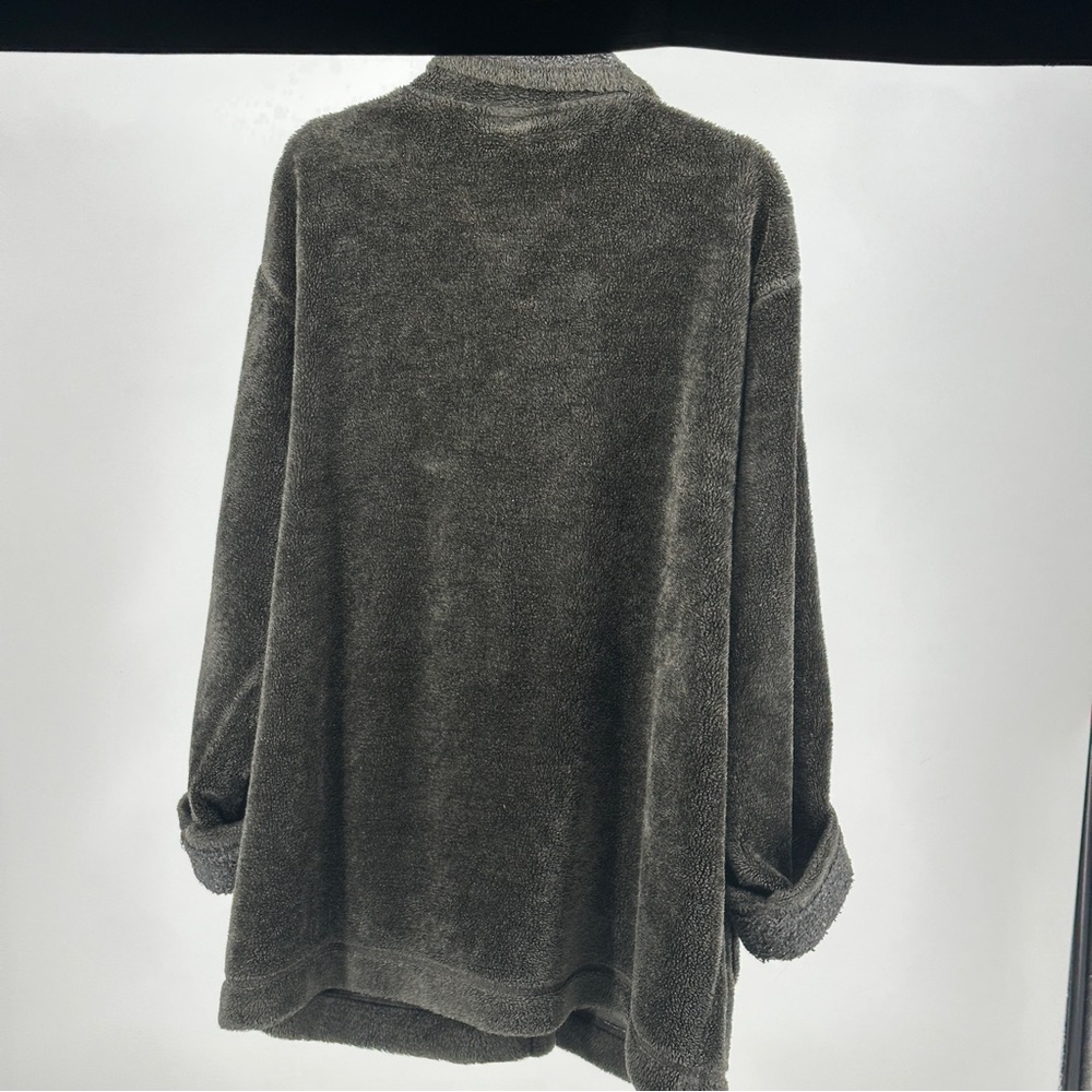 Disney Gray Fleece Jacket with‎ Embroidered Character - Picture 7 of 7